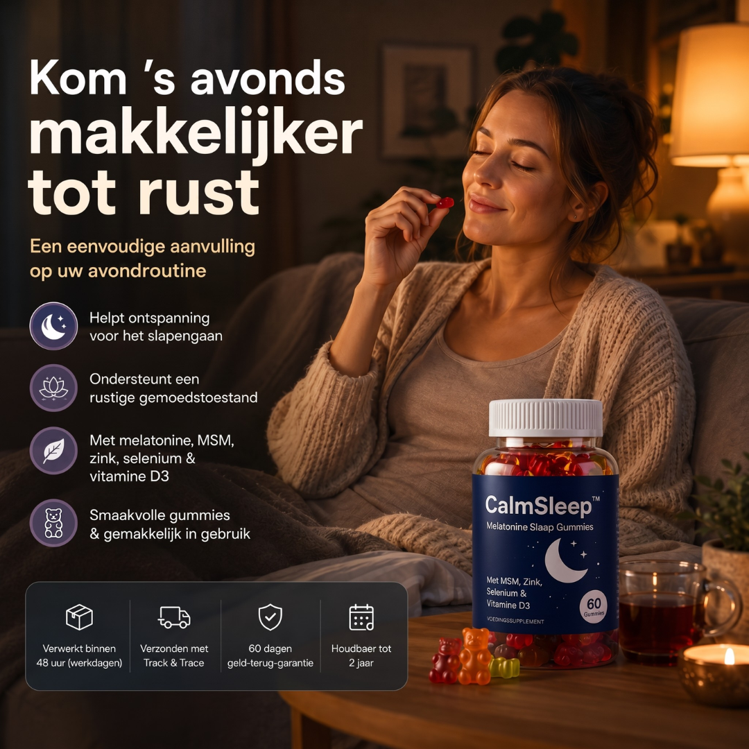 CalmSleep™ - Melatonine Slaap Gummies