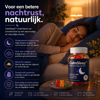 CalmSleep™ - Melatonine Slaap Gummies