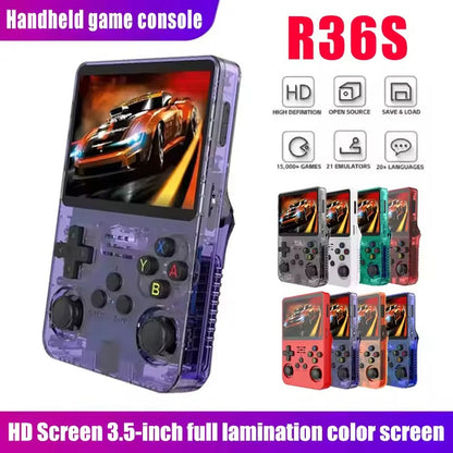 VintageVibe™ Retro Handheld Game Console
